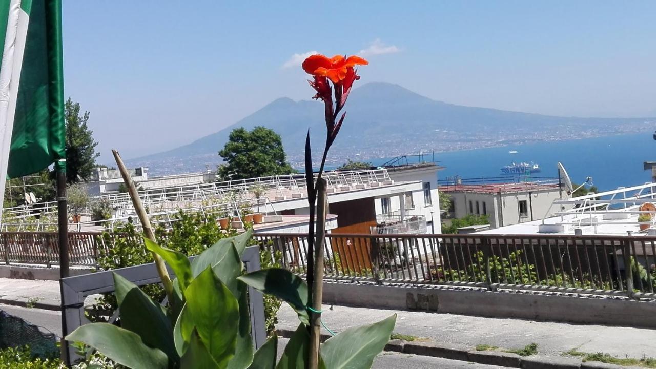 Monocamera Con Terrazzogiardino -Studette -Zona Panoramica Posillipo Napoli Eksteriør bilde