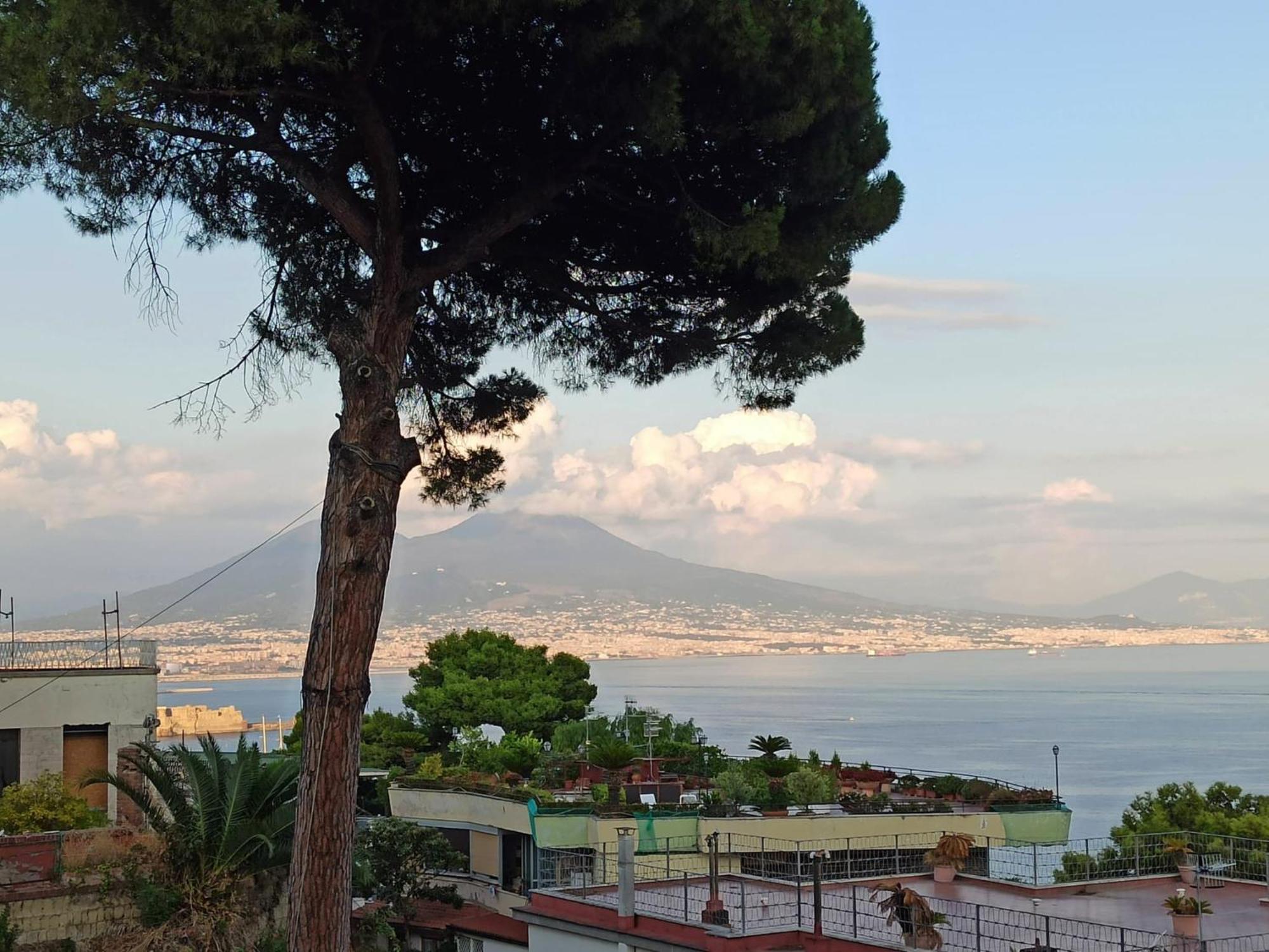 Monocamera Con Terrazzogiardino -Studette -Zona Panoramica Posillipo Napoli Eksteriør bilde